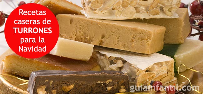 Recetas de turrón El dulce más navideño