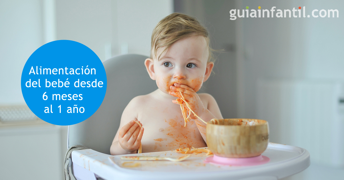 Las principales etapas en la alimentación de un niño De bebé a adulto