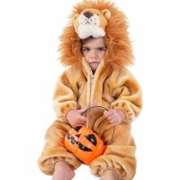 Disfraz de León para el bebé en Halloween