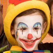 Un maquillaje original de payaso