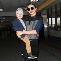 Miranda Kerr y su bebé de nombre Flynn
