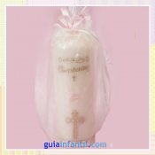 Vela para regalar en bautizos