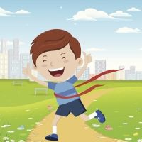 Carrera de zapatillas. Cuento del valor de la amistad