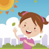 Itzelina y los rayos de sol. Cuento sobre el respeto