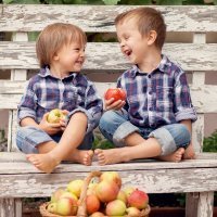 Alimentación de otoño para los niños