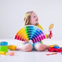 Los colores en la habitación de los bebés