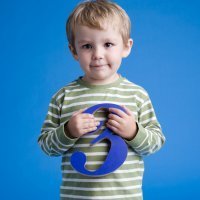 Niño de tres años