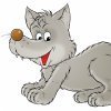 El lobo y la cabra. Fábula infantil de Esopo