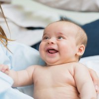 La primera sonrisa del bebé
