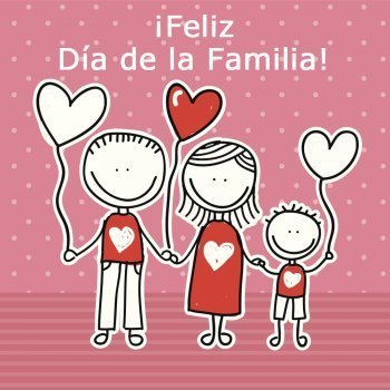 Postales del Día de la Familia para regalar