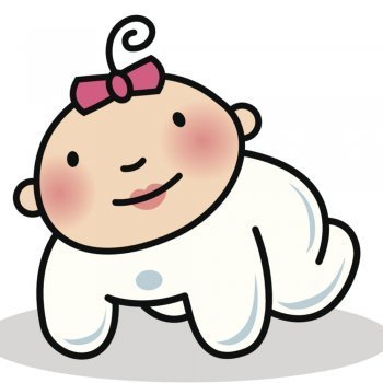 Dibujos para colorear de bebés