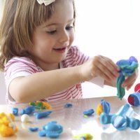 Animales del mar de plastilina. Manualidades para niños