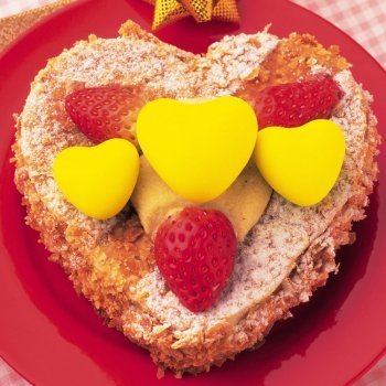 Recetas dulces con formas de corazón para niños