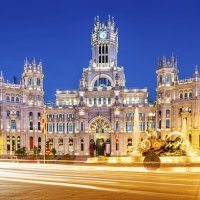 Viajar con los niños. Fotos de Madrid