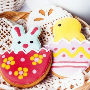 Ideas para decorar galletas de Pascua