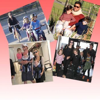 Mamás y papás famosos con hijos gemelos