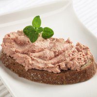 Paté casero de jamón para la merienda de los niños