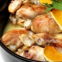 Pollo al ajillo, receta de la abuela