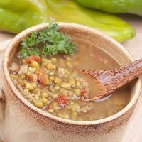 Sopa de soja verde o judÃas mungo