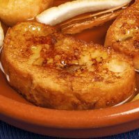 Torrijas a la naranja. Postre o merienda para los niños