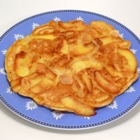 Tortitas de manzana: para el desayuno o la merienda de los niños