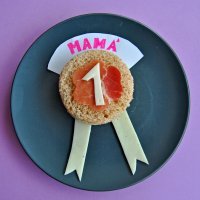 Sándwich de medalla, un regalo para el Día de la Madre