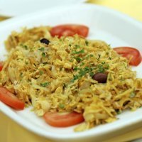 Bacalao a la portuguesa para Semana Santa