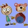 Canción infantil de Pin Pon, el muñeco de cartón