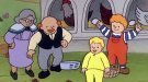 TEO visita a sus abuelos. Serie infantil capítulo 2