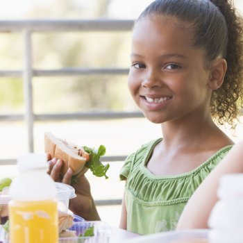 La merienda ideal de los niños