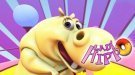 Lady Hippo juega con los números. Dibujos animados Zumbers. Episodio 3