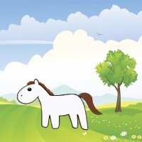 Aprende a dibujar un caballo. Dibujos para niños