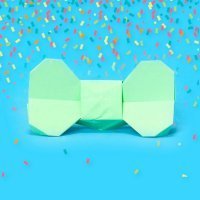 Cómo hacer una pajarita de origami para un disfraz infantil