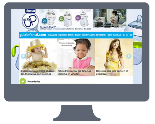 Especificaciones técnicas de publicidad versión PC