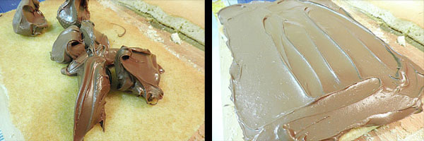 Preparación de una tarta