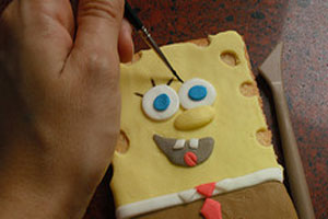 Decorar el cuerpo de Bob Esponja