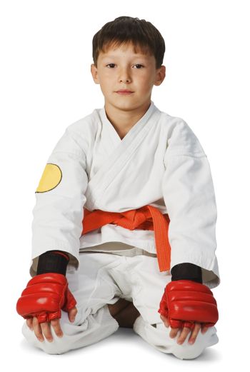 practica del Taekwondo para los niños