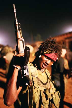 Los niños y las armas