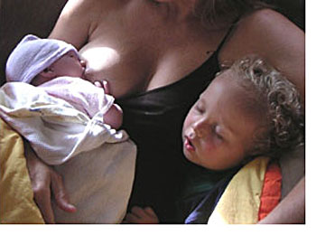 Cómo dar el pecho al bebé