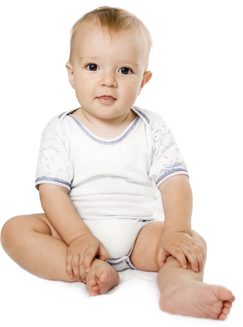 Un body que alerta a los padres que el bebé tiene fiebre