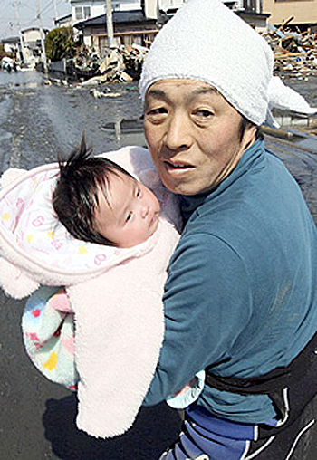 El padre japonés más feliz del mundo