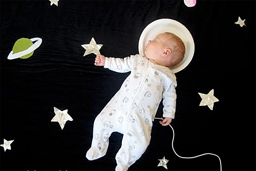 Mila es un astronauta