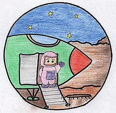 The man on the moon