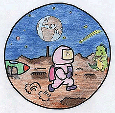 The man on the moon