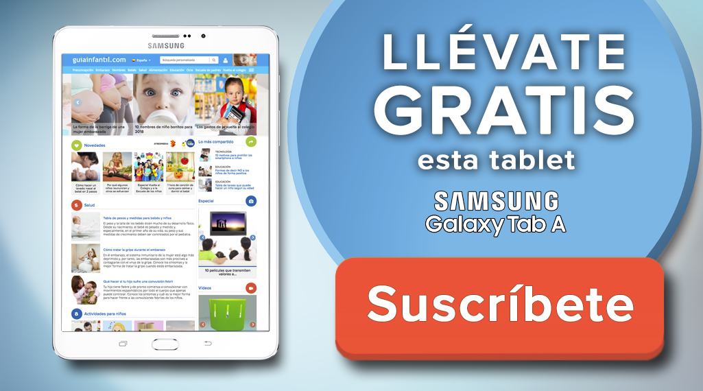 Samsung Galaxy Tab gratis al registrarte