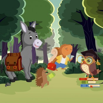 Comienzan las vacaciones. Fábula infantil sobre el fin de curso