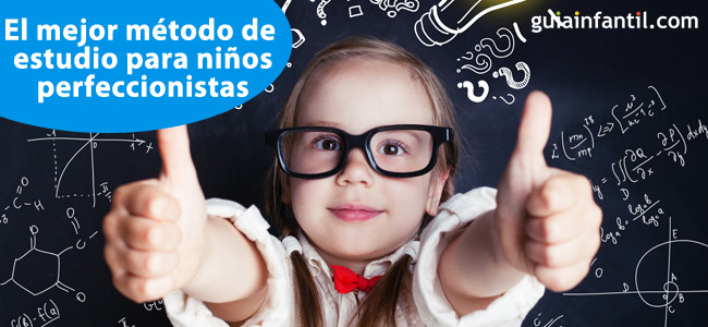 El mejor y más efectivo método de estudio para niños perfeccionistas 