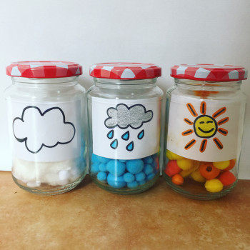 Qué tiempo hace hoy. Un juego casero de meteorología para los niños