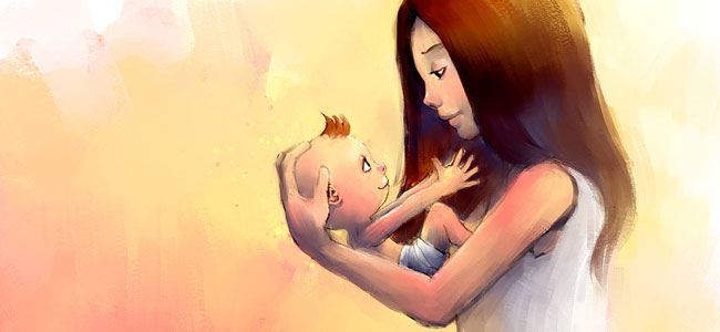 Poema para recitar al bebé