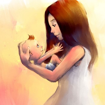 Al run run. Poema para calmar al bebé